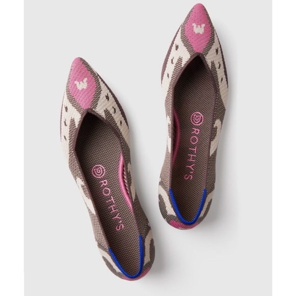 SOLD OUT NWT Rothy's RETIRED Moroccan Rose Points - Picture 3 of 8